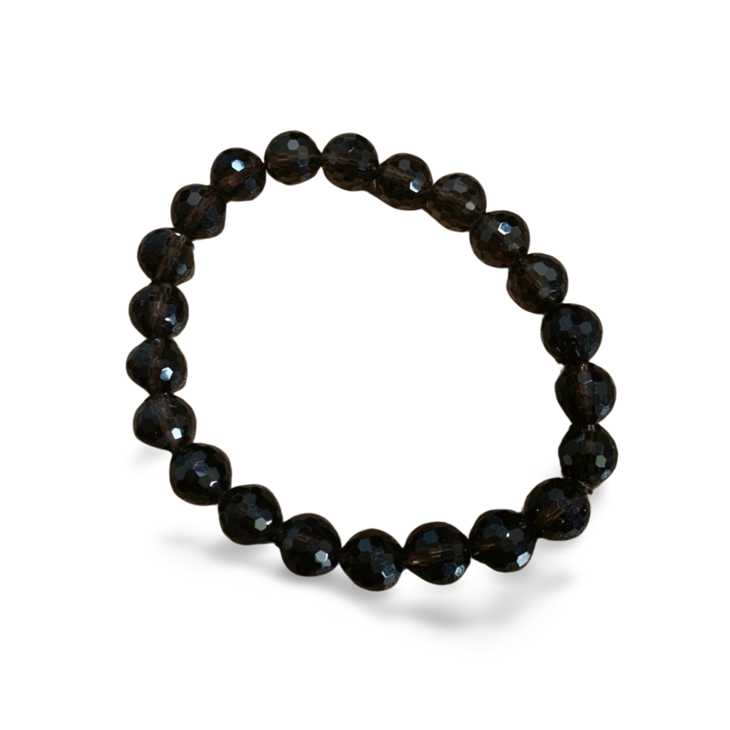 FACETED SMOKY QUARTZ BRACELET