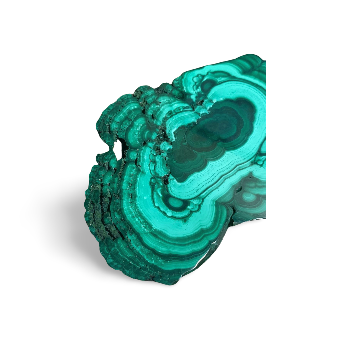 HIGH QUALITY STALACTITE MALACHITE SLAB