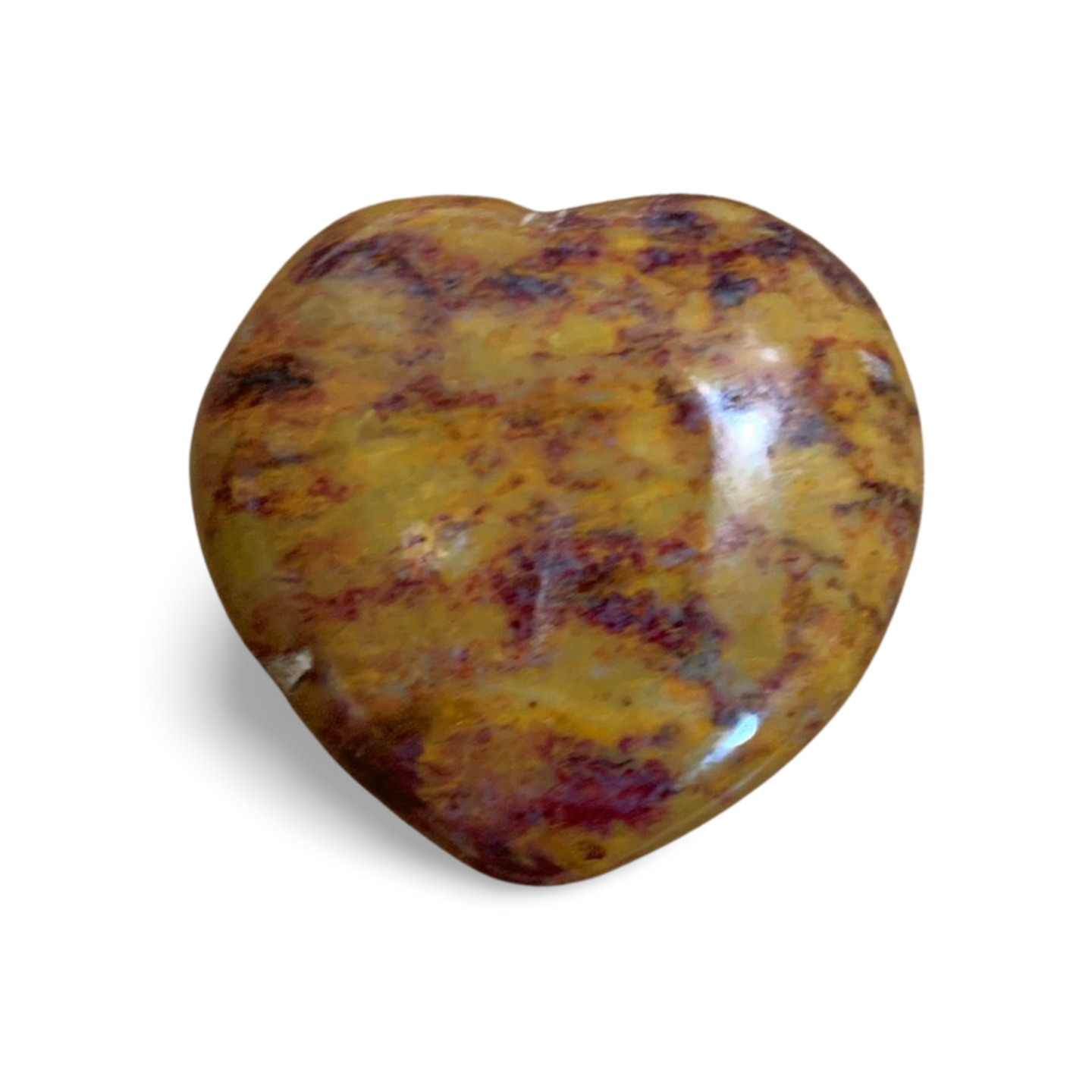 YELLOW RED OCEAN JASPER HEART