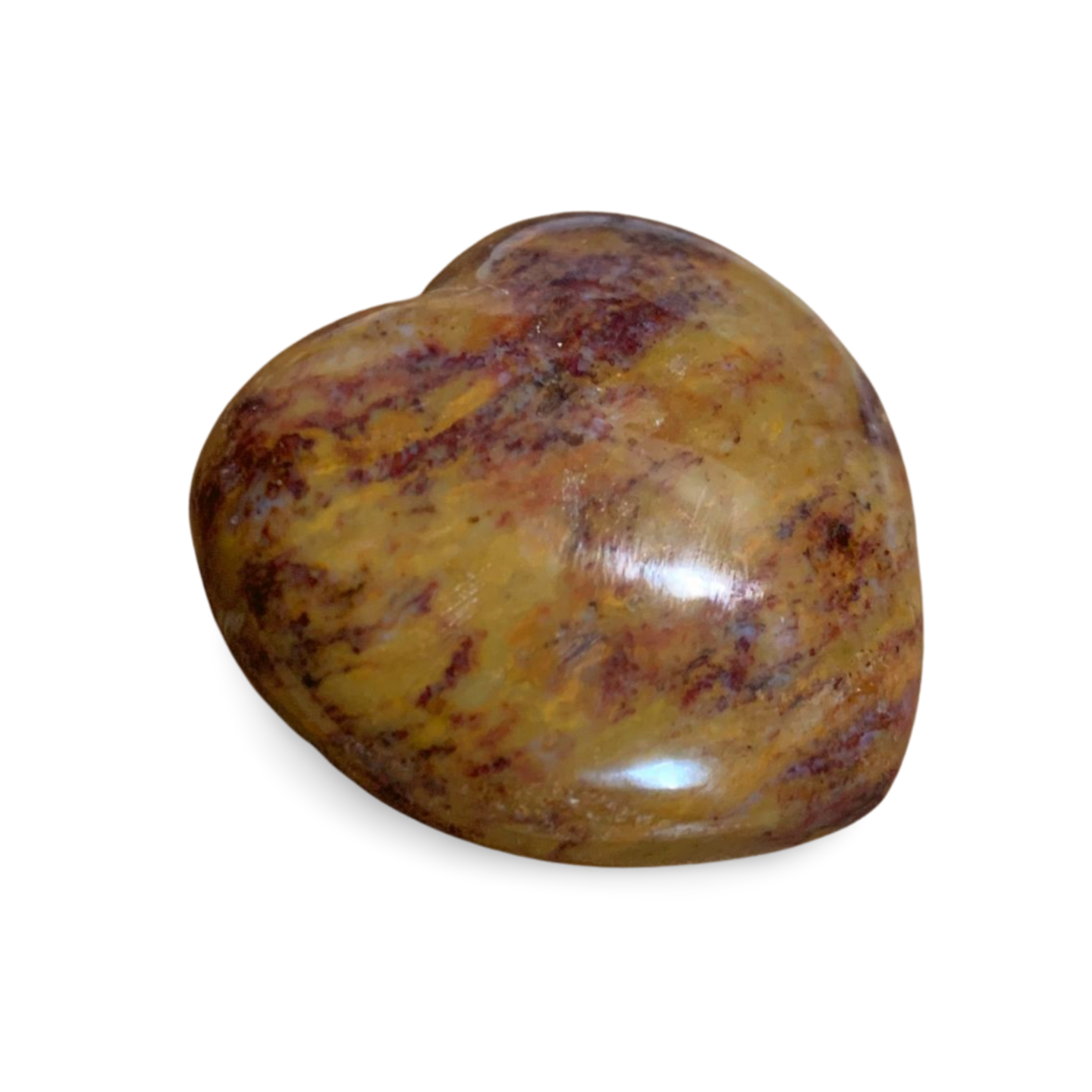 YELLOW RED OCEAN JASPER HEART