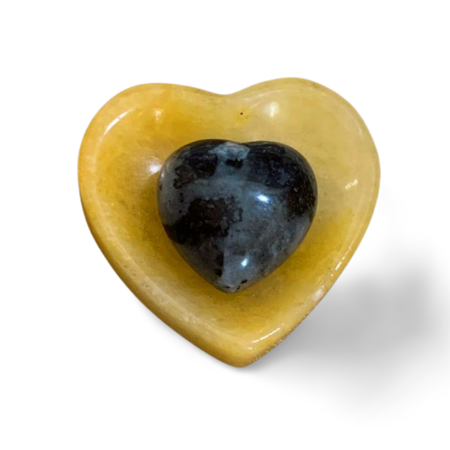 YELLOW AVENTURINE MINI HEART BOWL