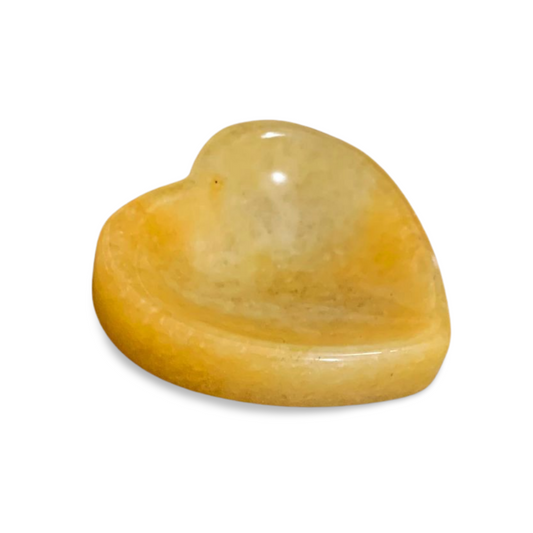 YELLOW AVENTURINE MINI HEART BOWL