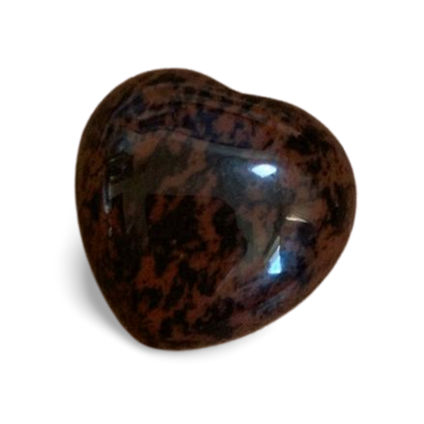 MAHOGANY OBSIDIAN MINI HEART