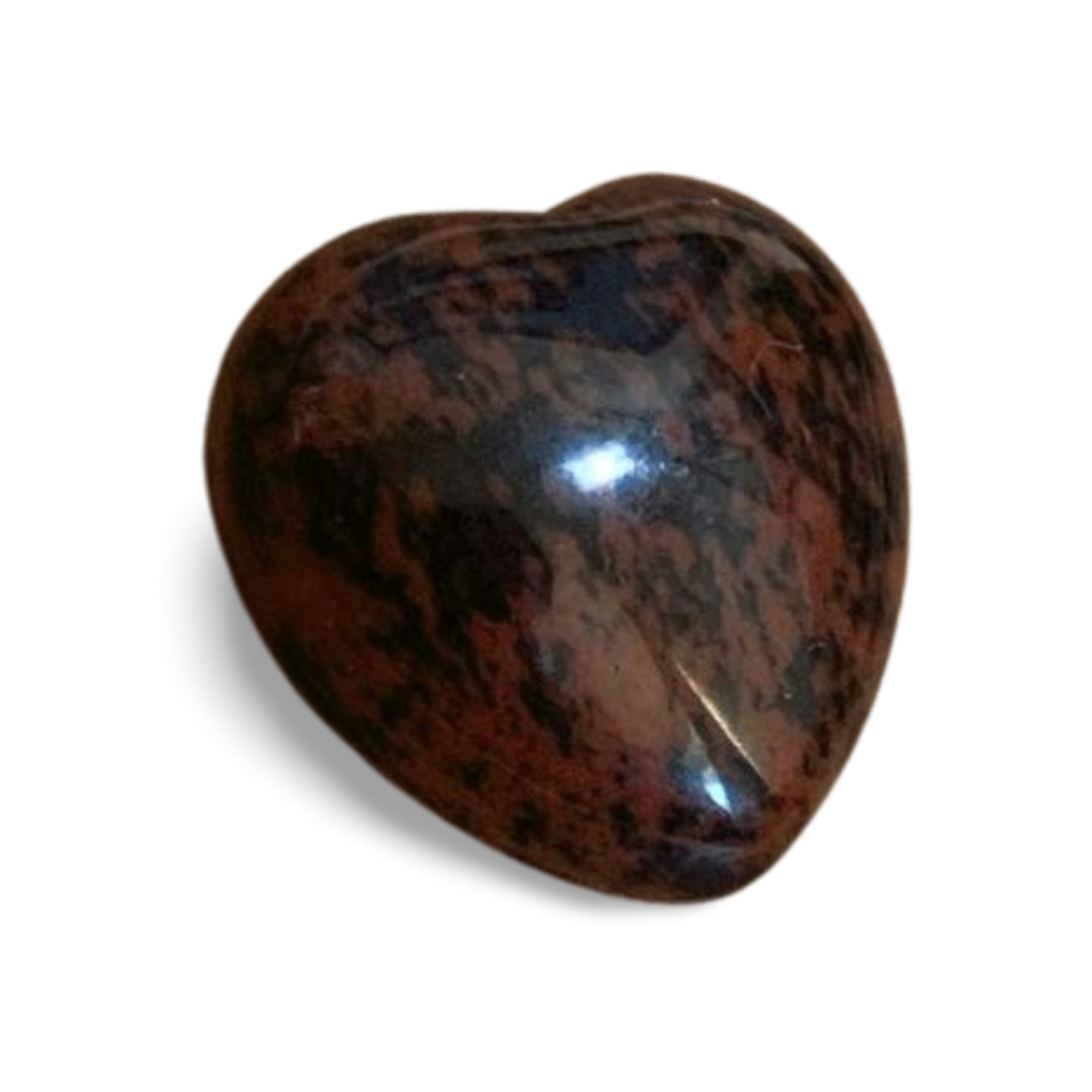 MAHOGANY OBSIDIAN MINI HEART