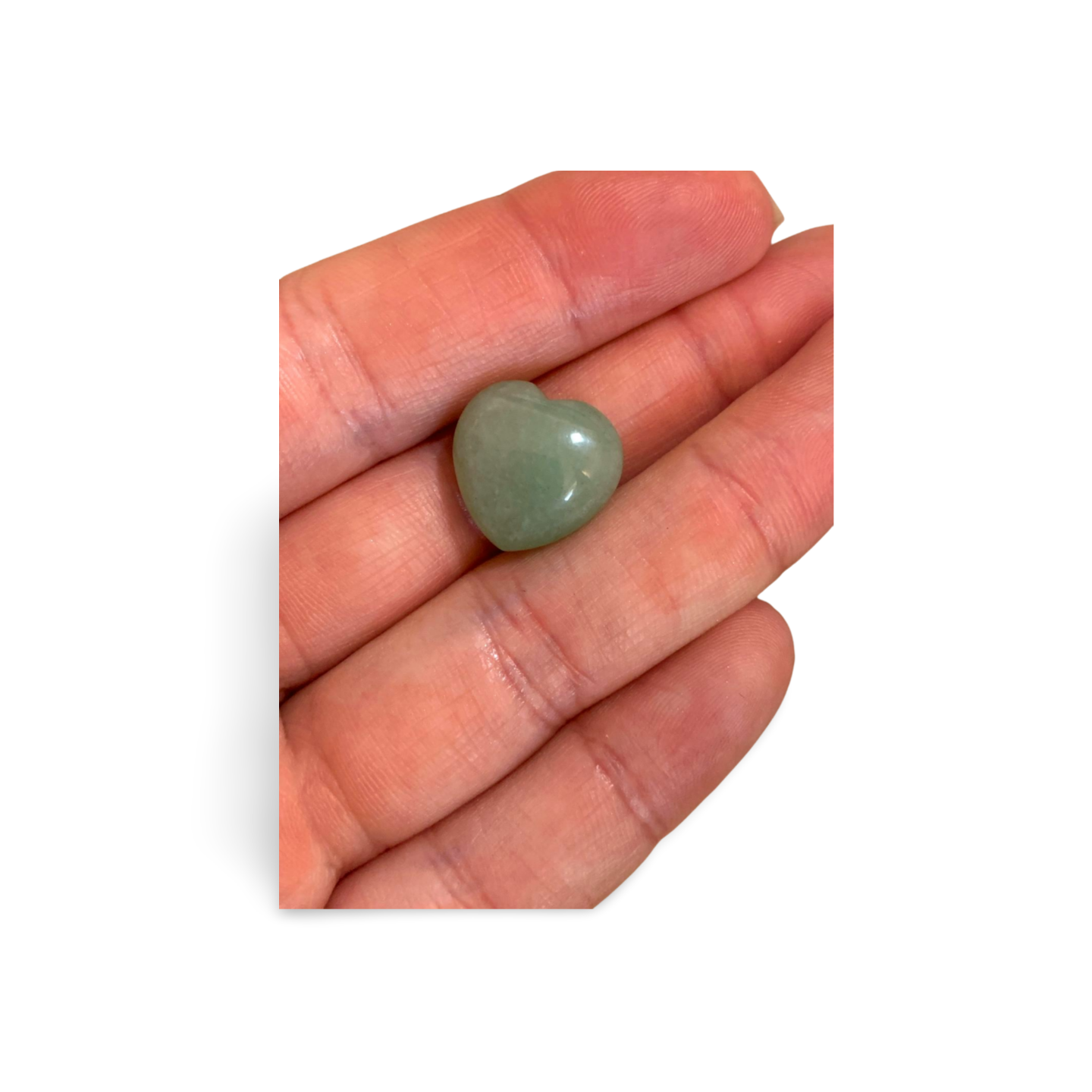 GREEN AVENTURINE MINI HEART