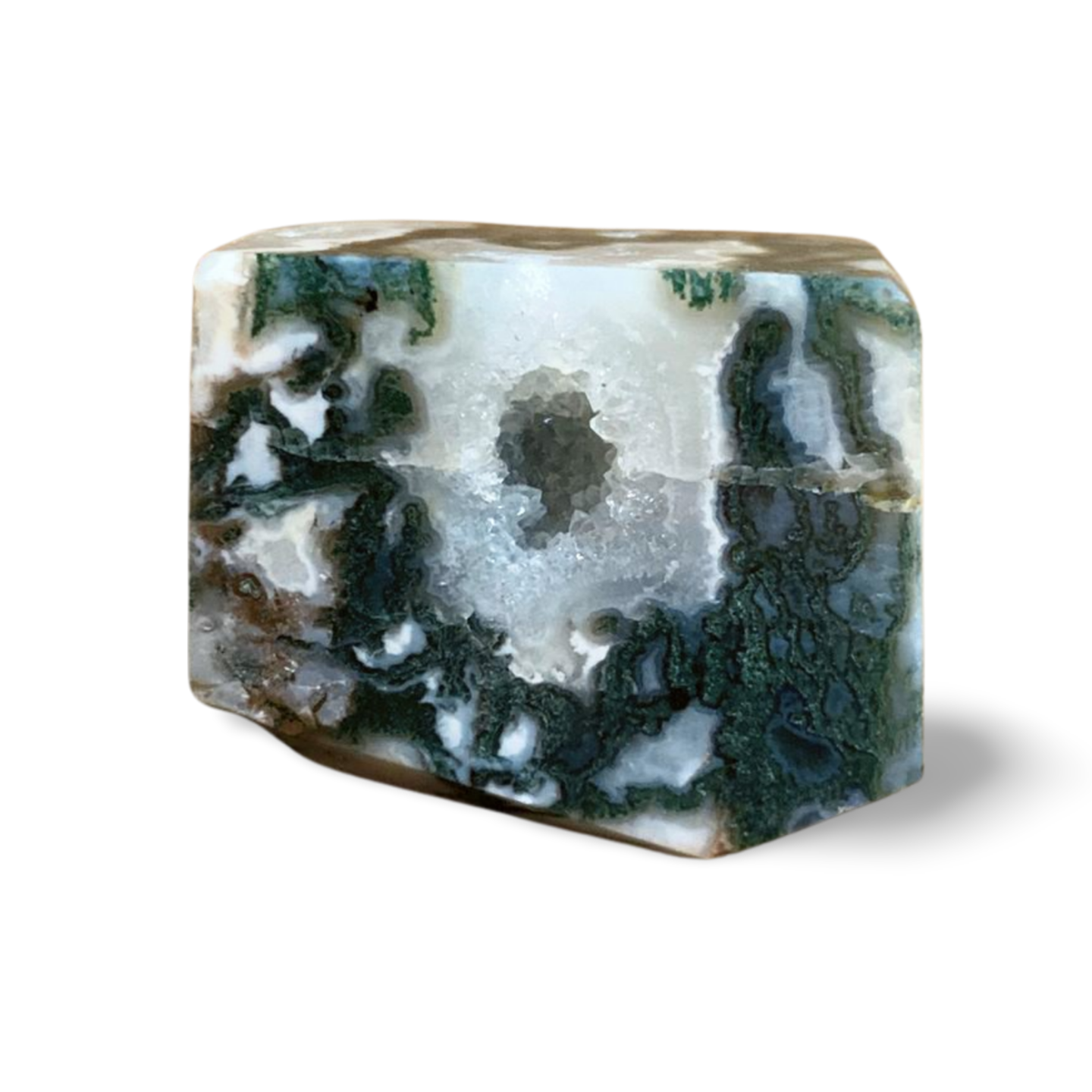 DRUZY MOSS AGATE SMALL FREEFORM