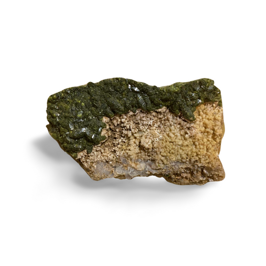 ANATOLIAN EPIDOTE with QUARTZ CLUSTER