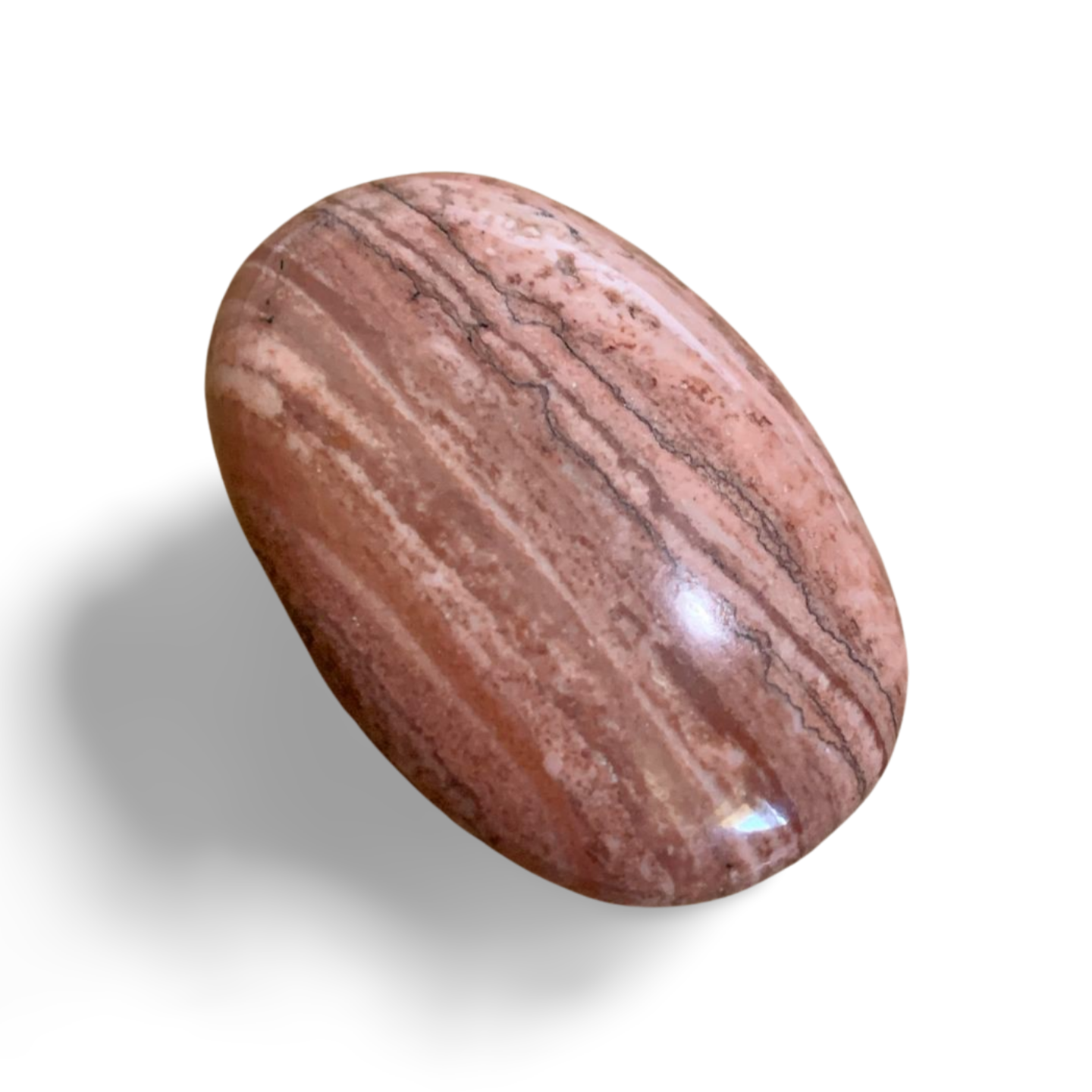 PINK ZEBRA DOLOMITE PALM STONE