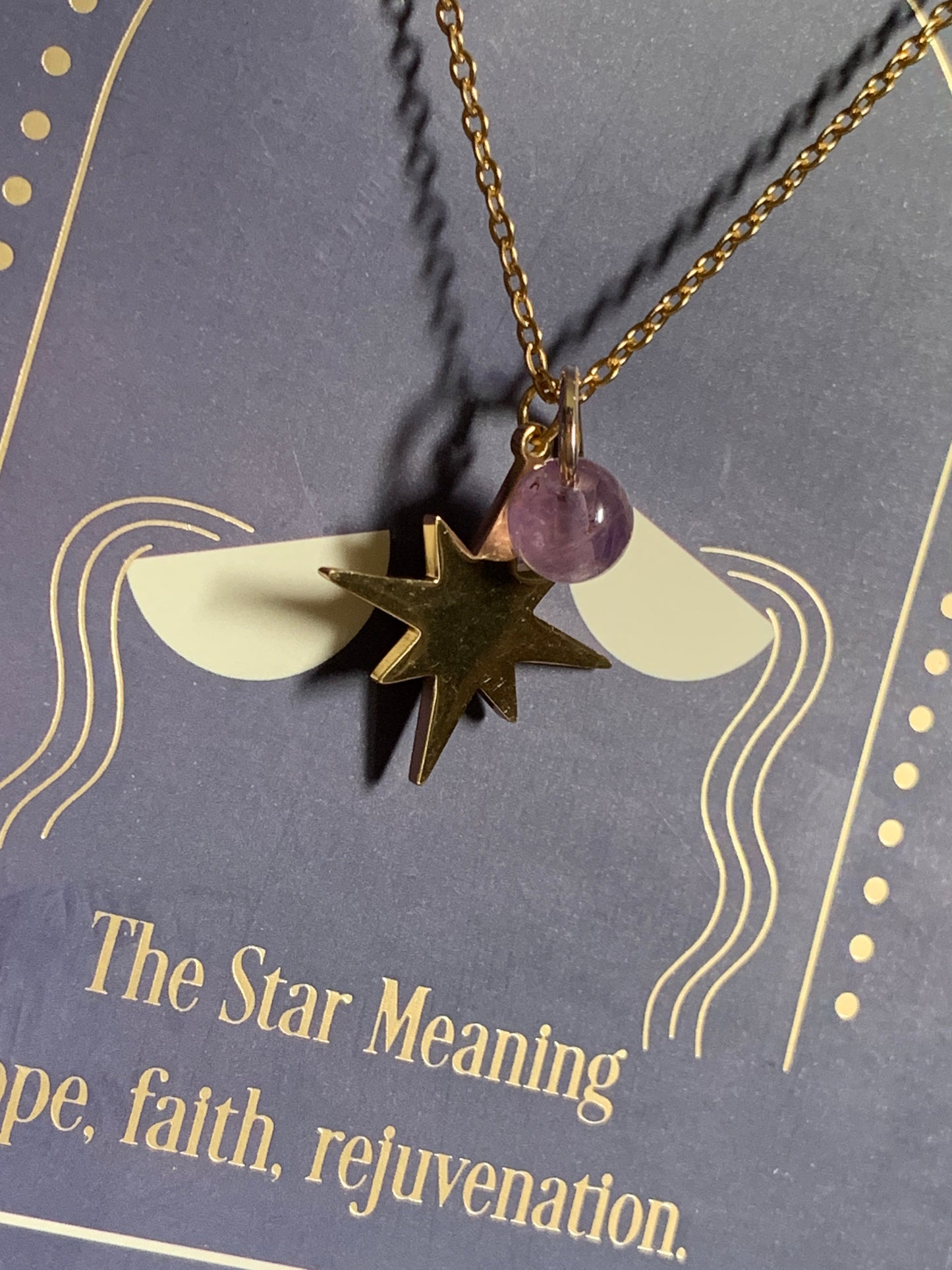 AURALITE 23 HOPE STAR NECKLACE