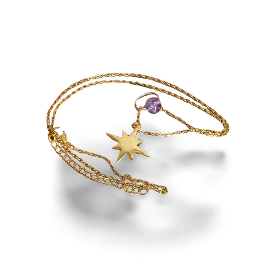 AURALITE 23 HOPE STAR NECKLACE