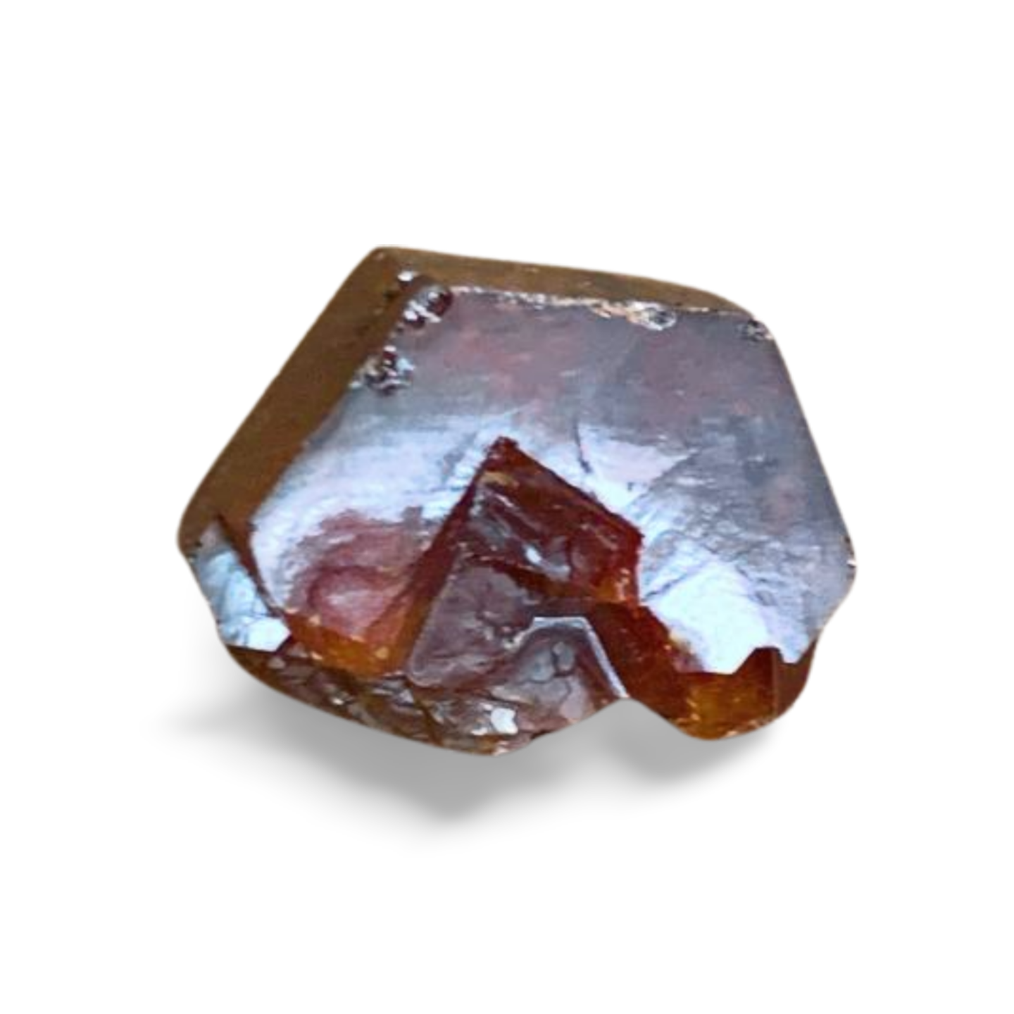 VANADINITE HEXAGONAL CRYSTAL