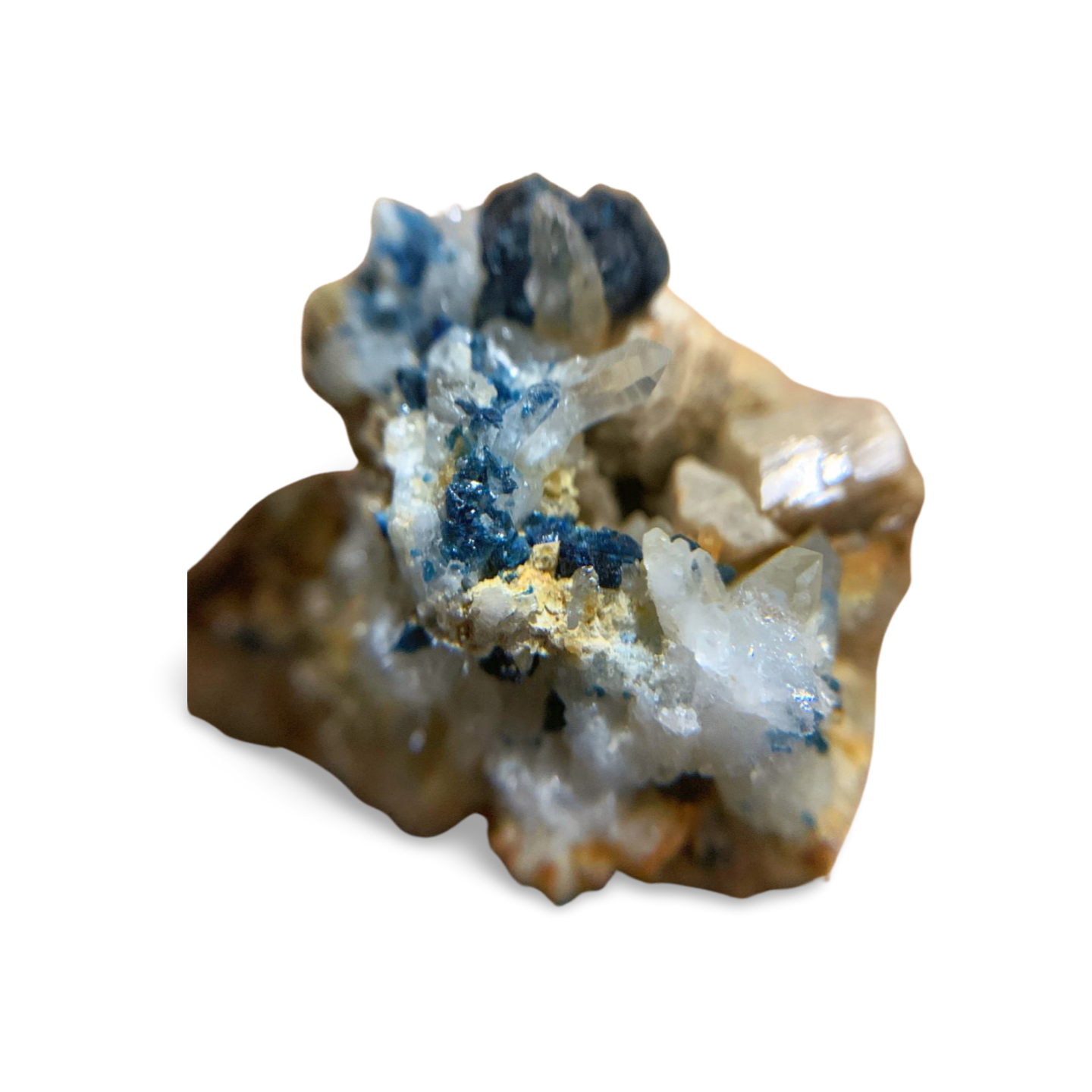 CANADIAN WHITEITE & LAZULITE SPECIMEN