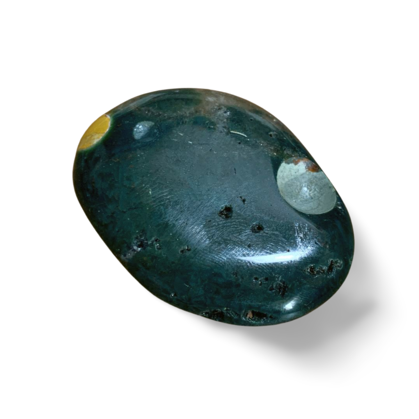 GREEN OCEAN JASPER PALM STONE