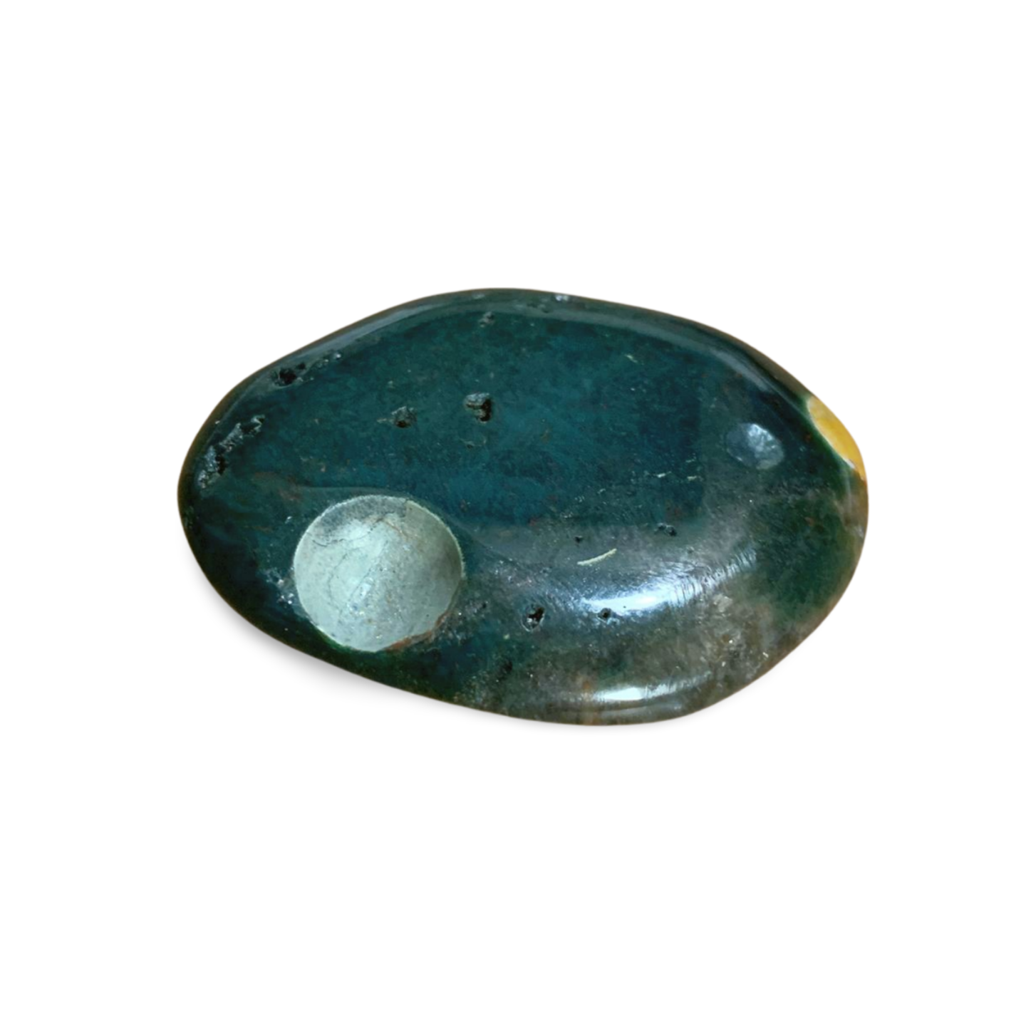 GREEN OCEAN JASPER PALM STONE