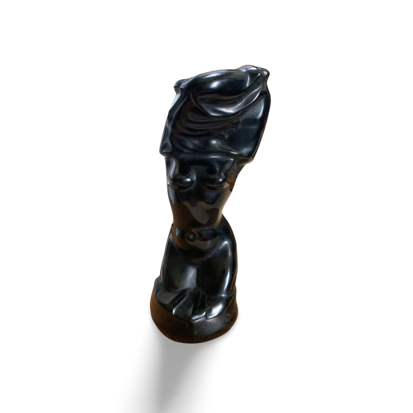 OBSIDIAN NUDE GRECIAN LADY BODY CARVING