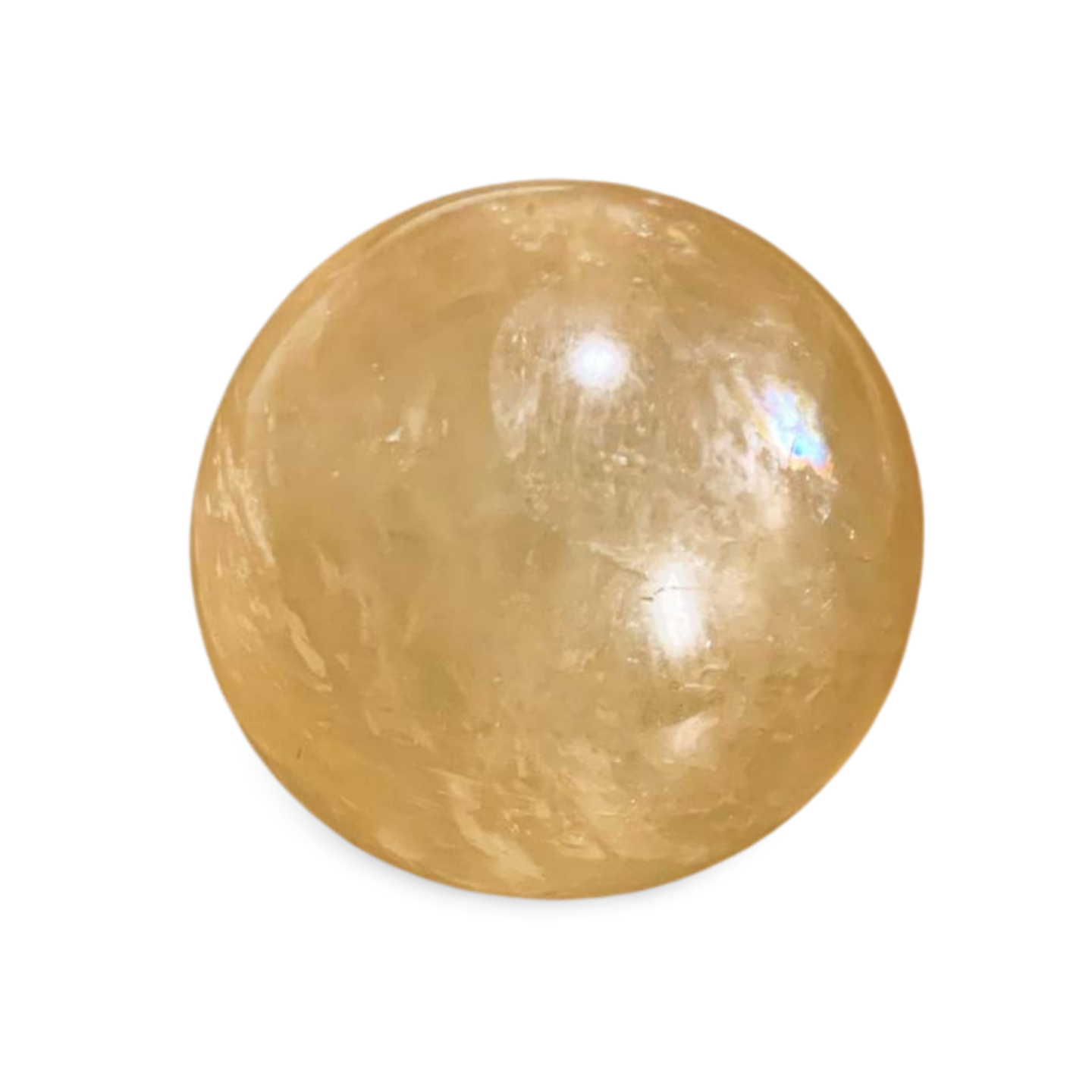 HONEY CALCITE SPHERE 27.7mm