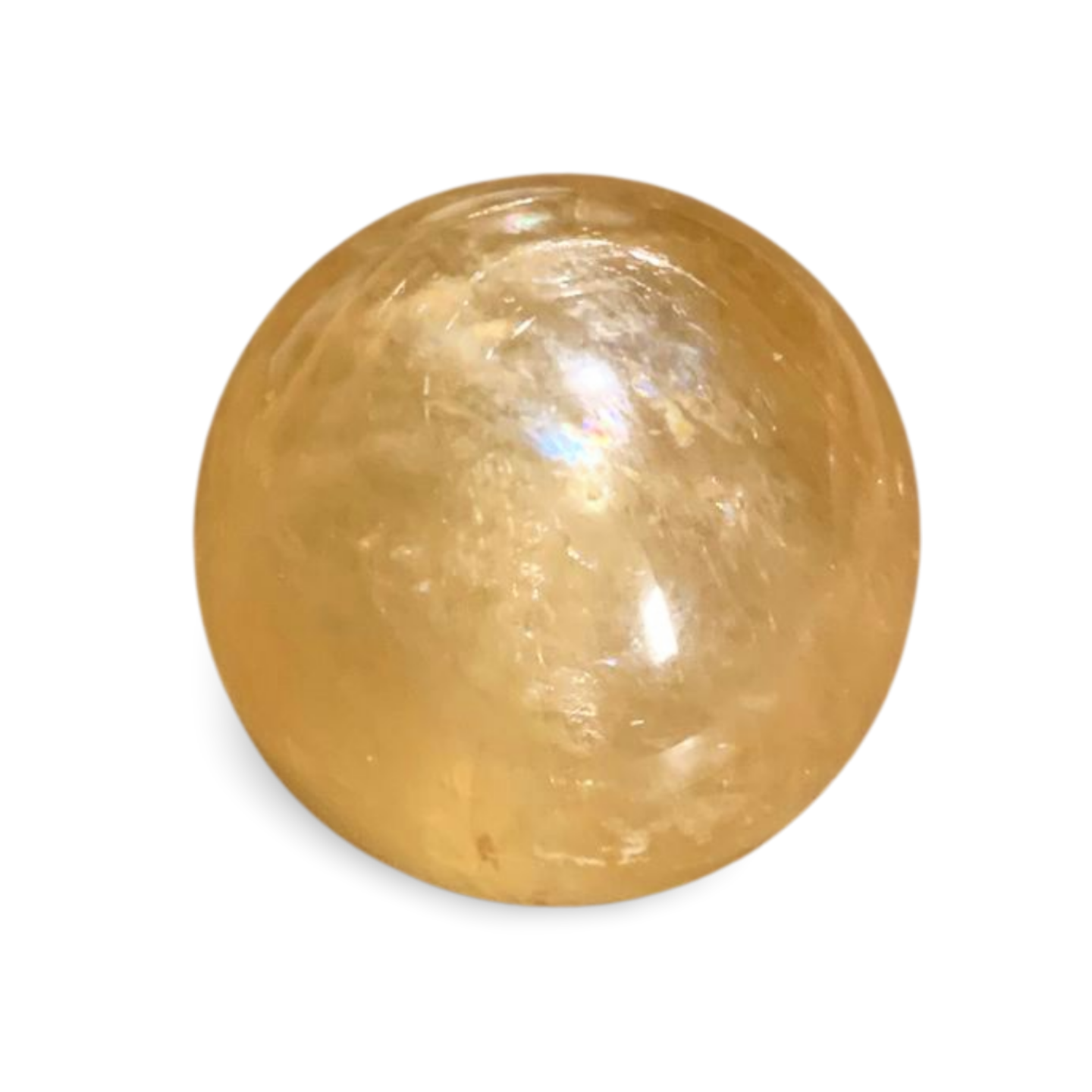 HONEY CALCITE SPHERE 27.7mm