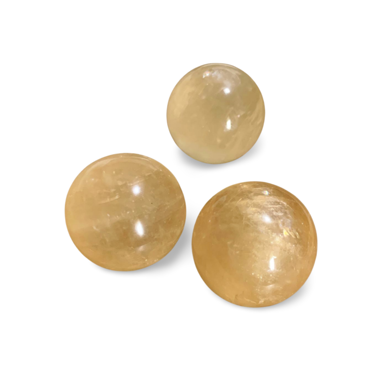 HONEY CALCITE SPHERE 27.7mm