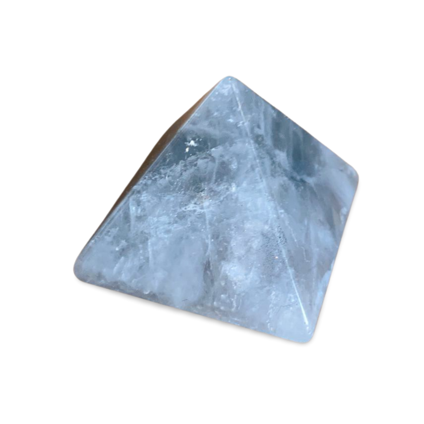 BLUE ROSE QUARTZ PYRAMID