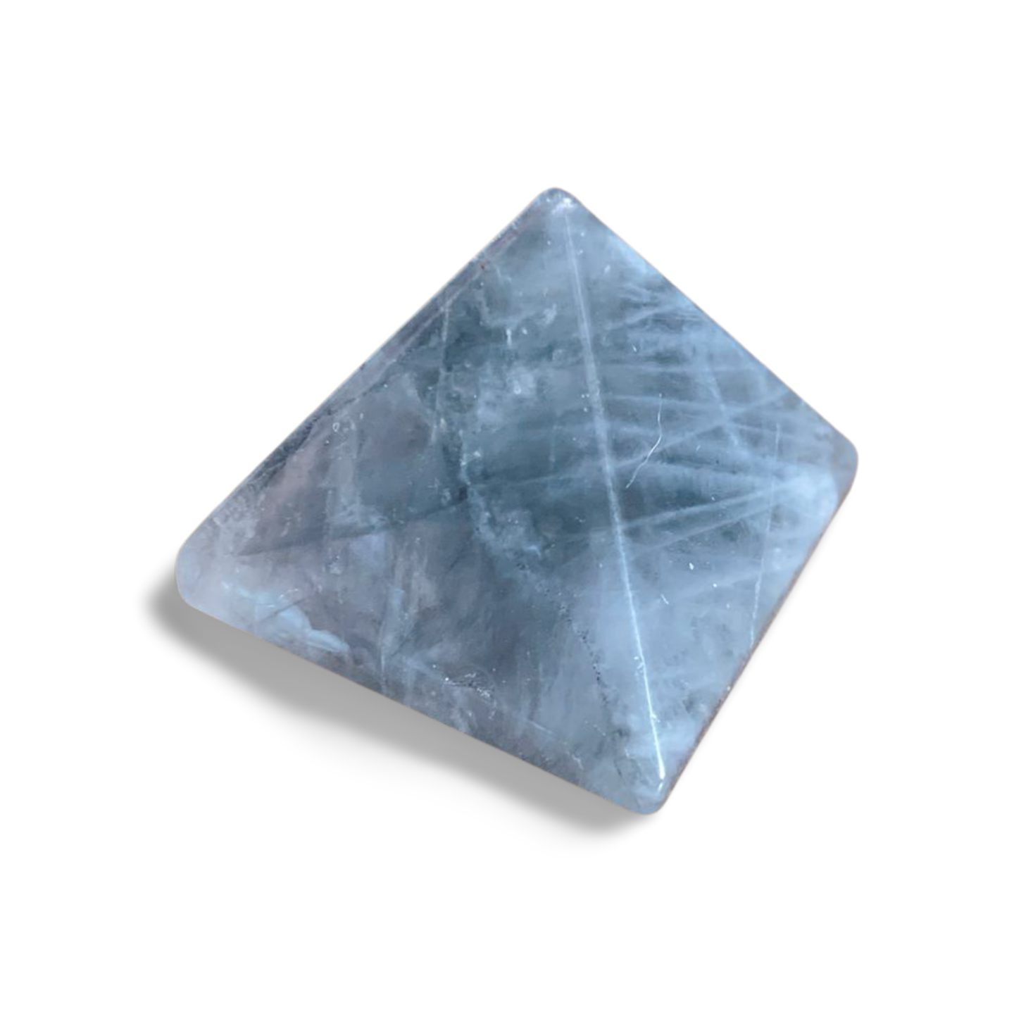 BLUE ROSE QUARTZ PYRAMID