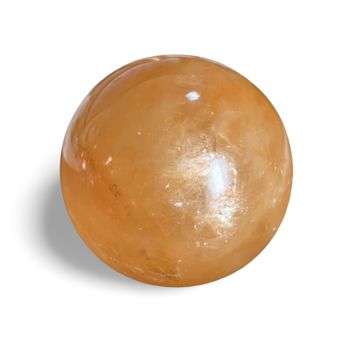 HONEY CALCITE SPHERE 57.9mm