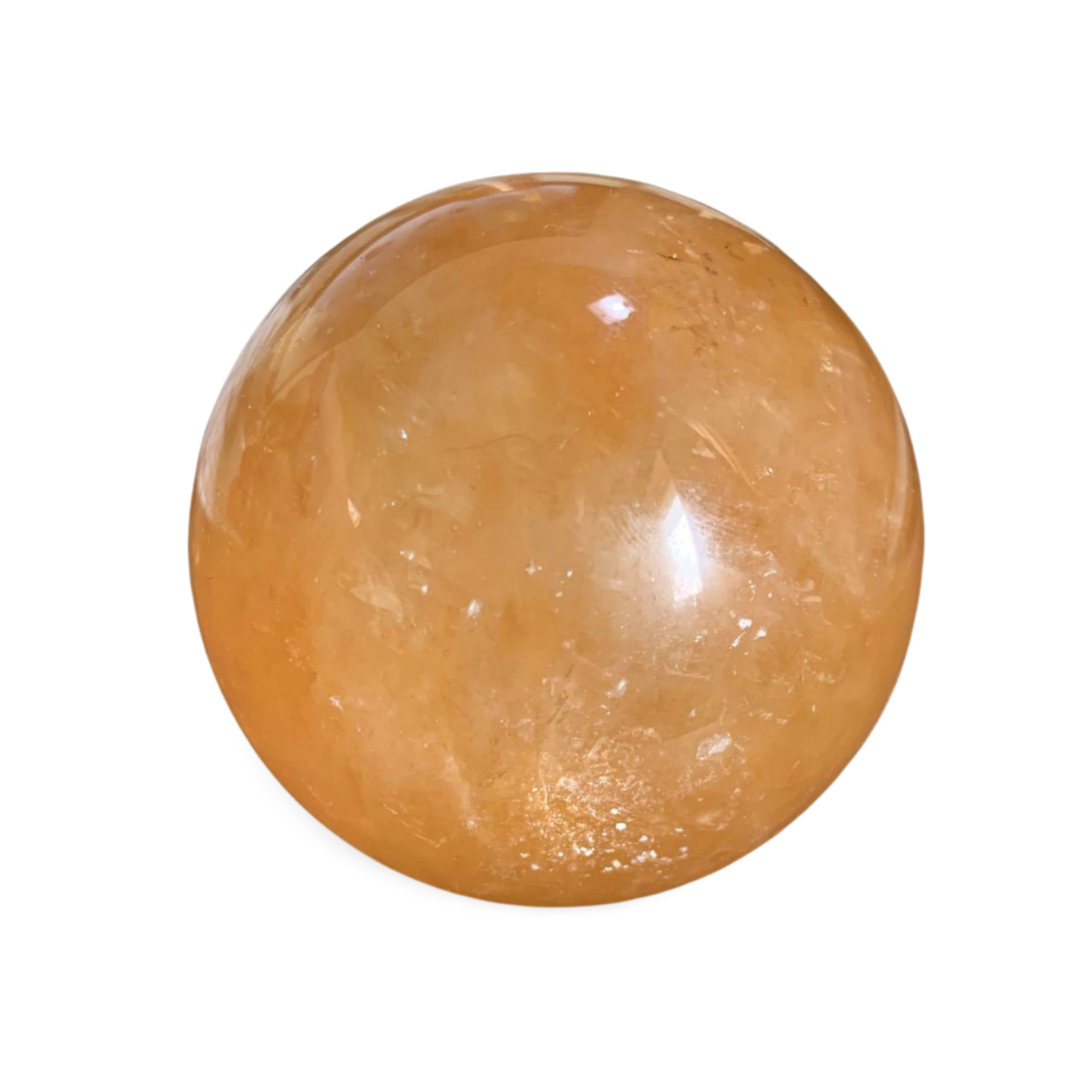 HONEY CALCITE SPHERE 57.9mm