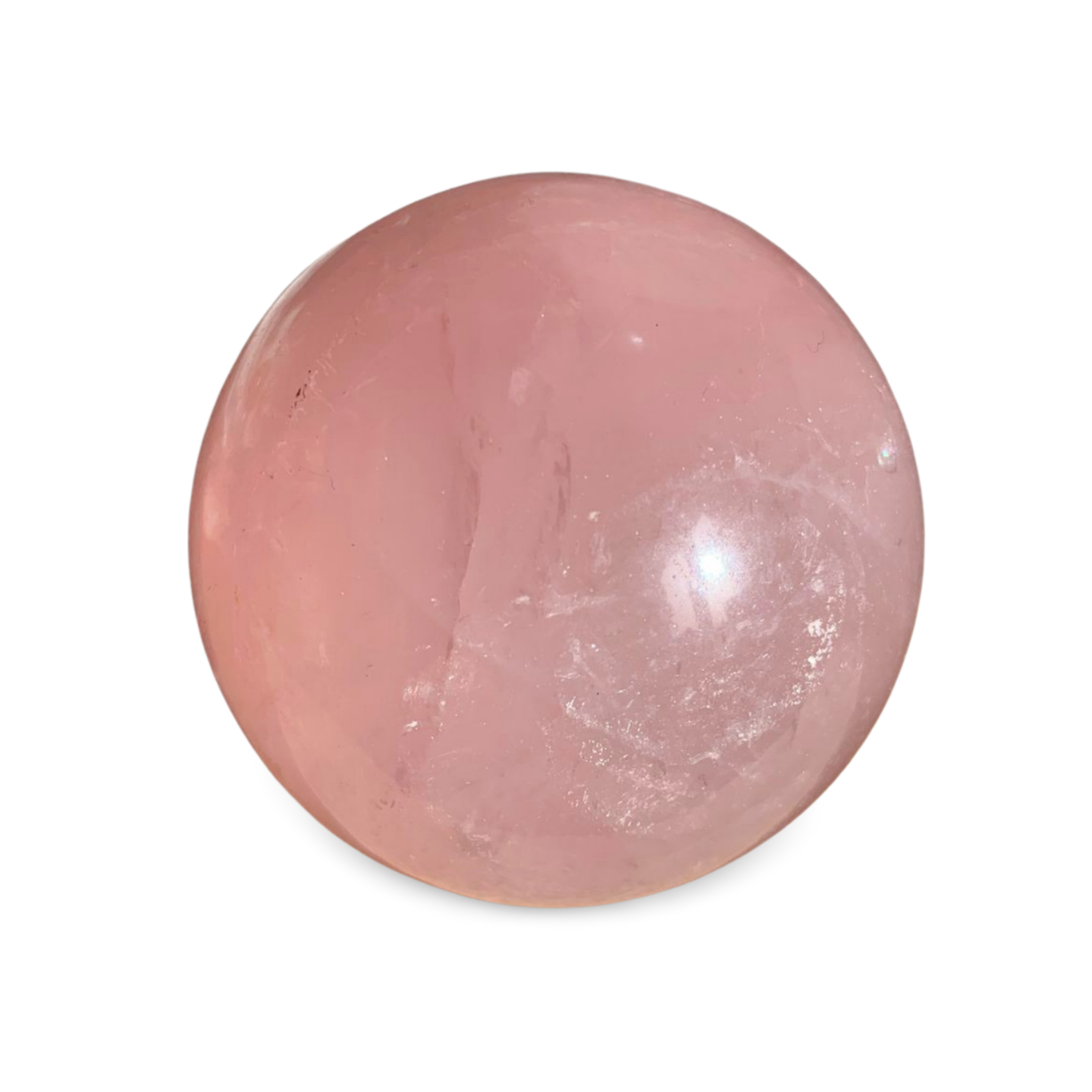 STAR LIGHT ROSE QUARTZ SPHERE 52.4mm