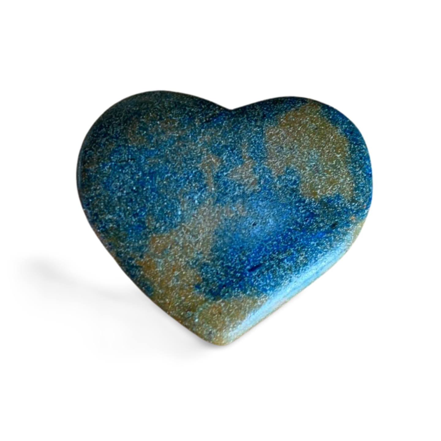 AZURITE, CHRYSOCOLLA & CUPRITE HEART