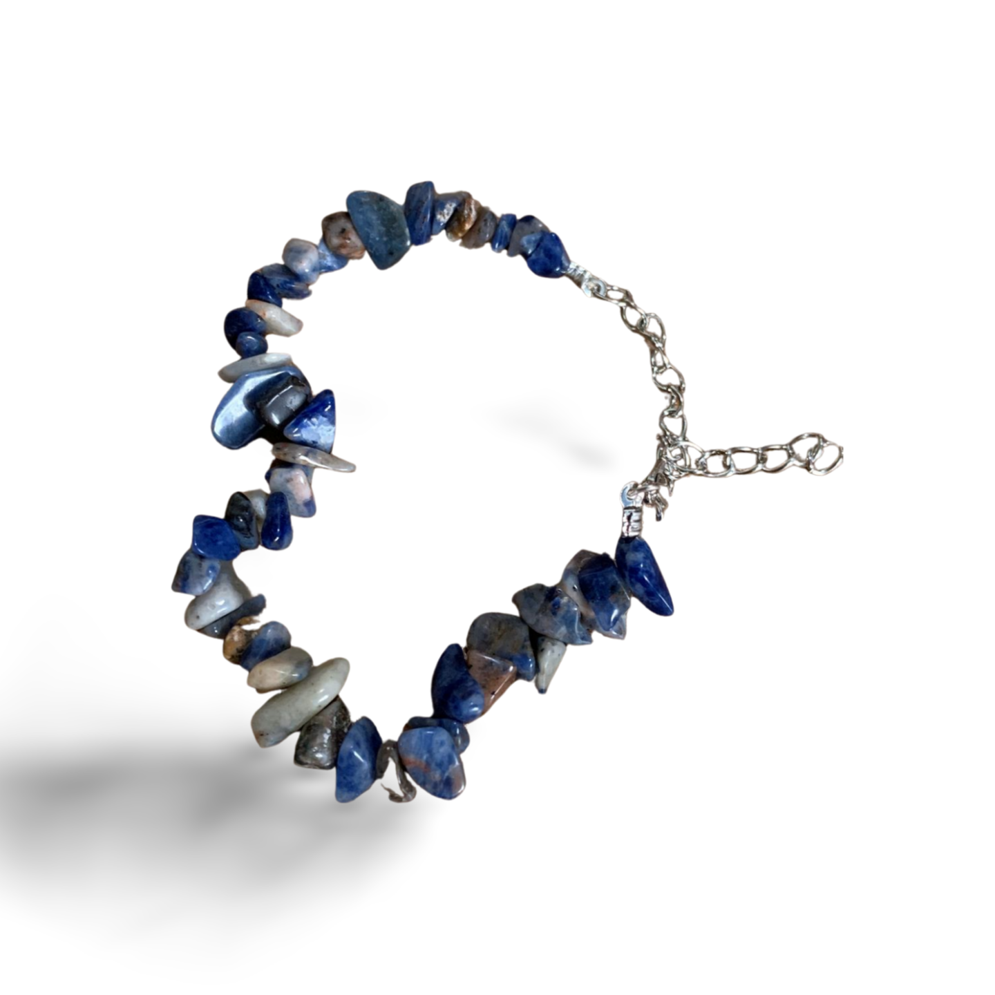 SUNSET SODALITE CHIP BRACELET