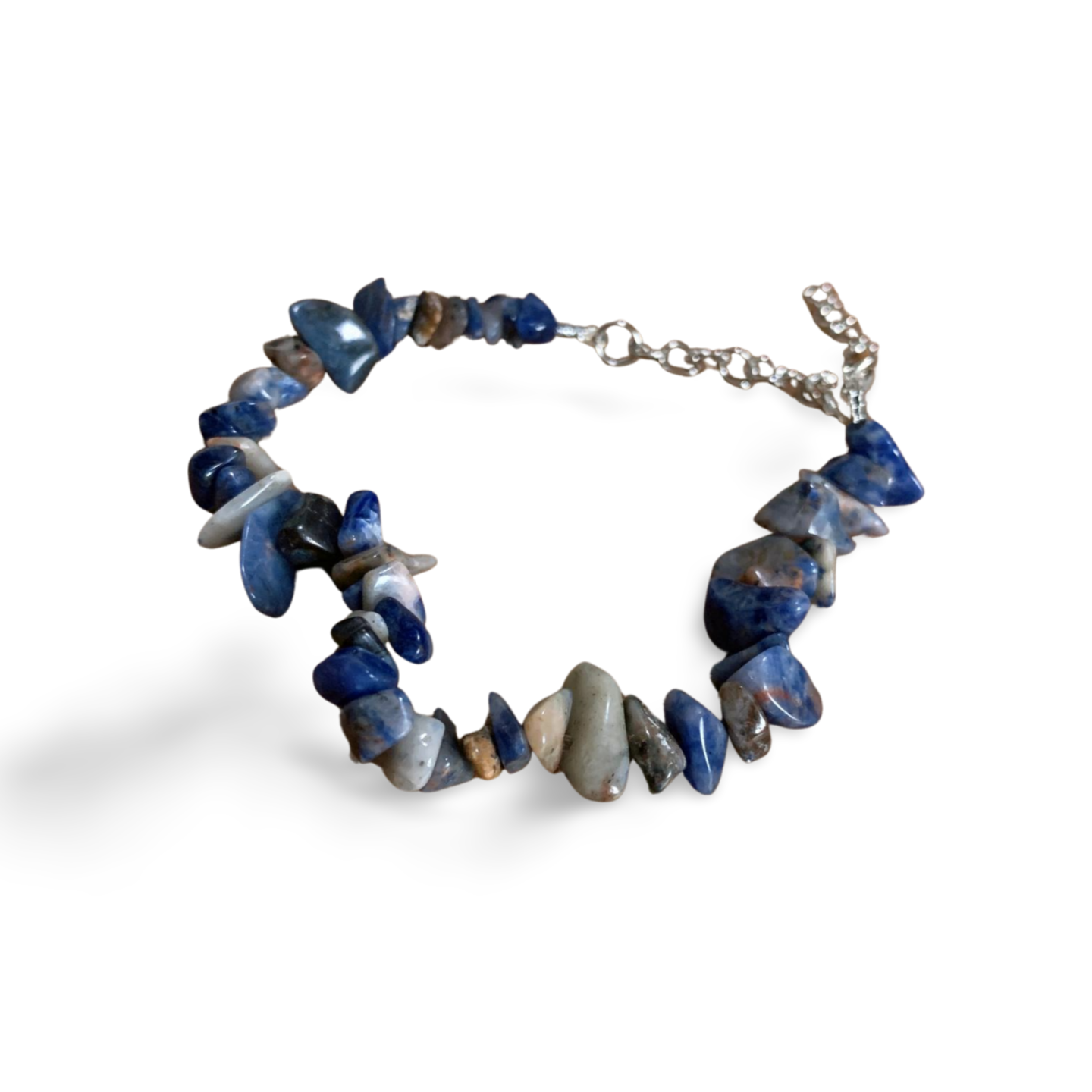 SUNSET SODALITE CHIP BRACELET