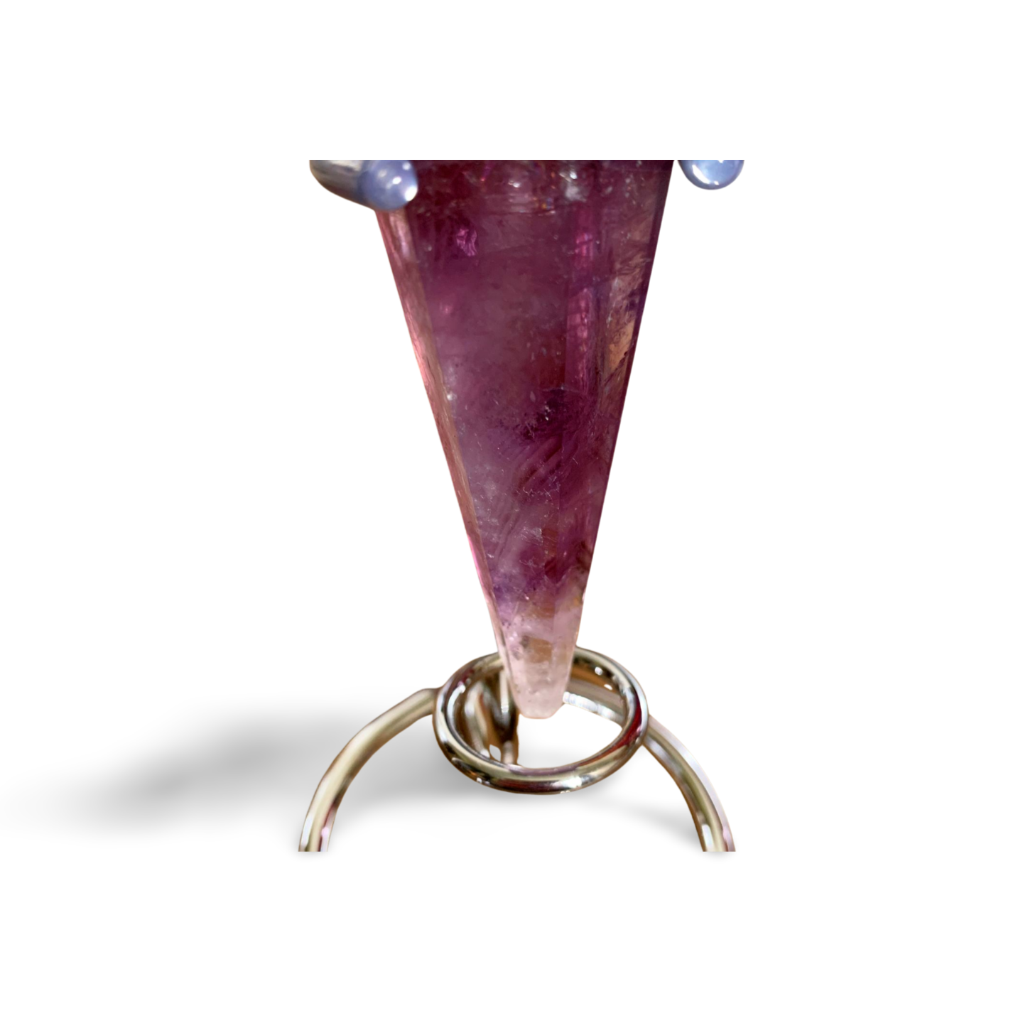 HIGH GRADE PHANTOM AMETHYST WAND on STAND