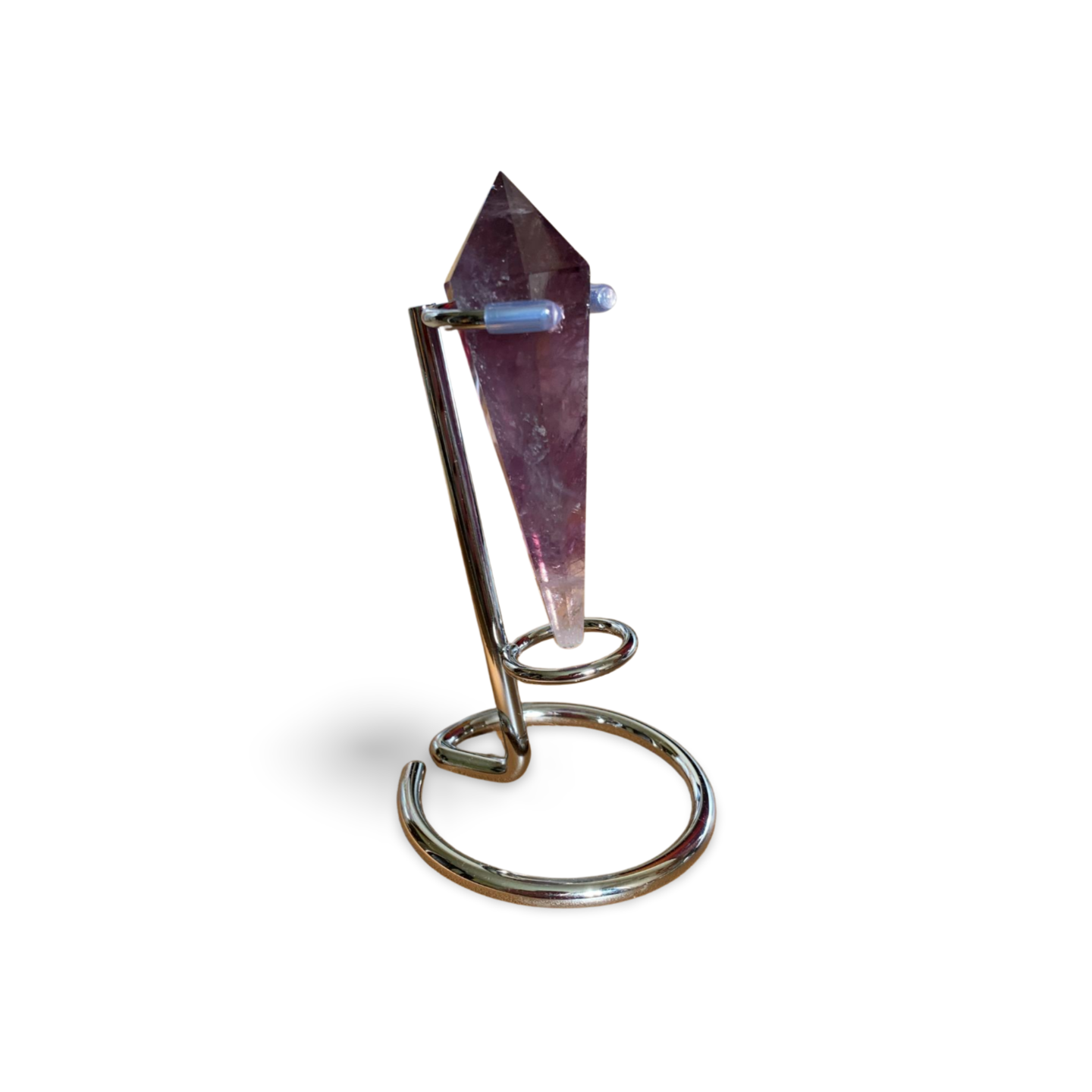 HIGH GRADE PHANTOM AMETHYST WAND on STAND