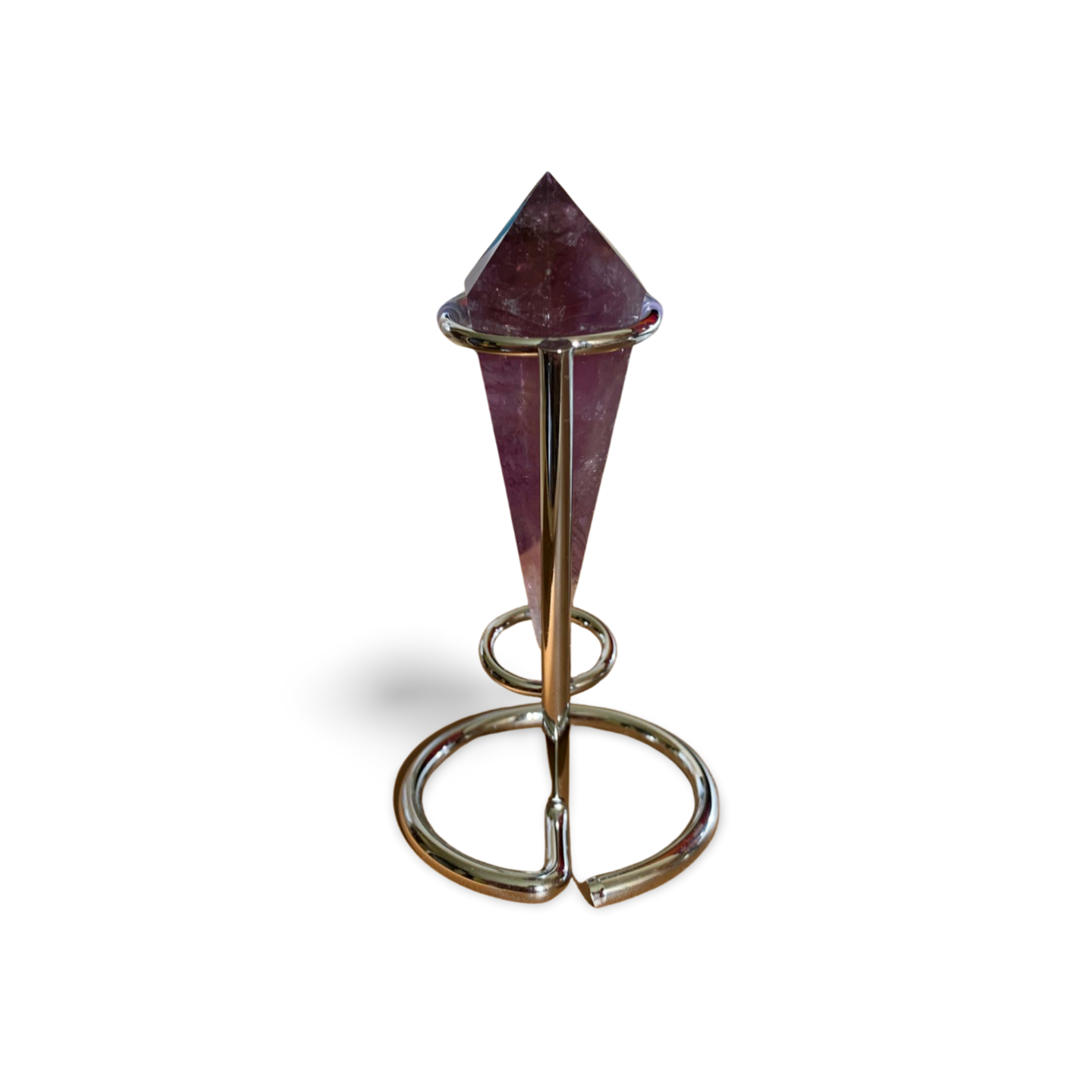 HIGH GRADE PHANTOM AMETHYST WAND on STAND