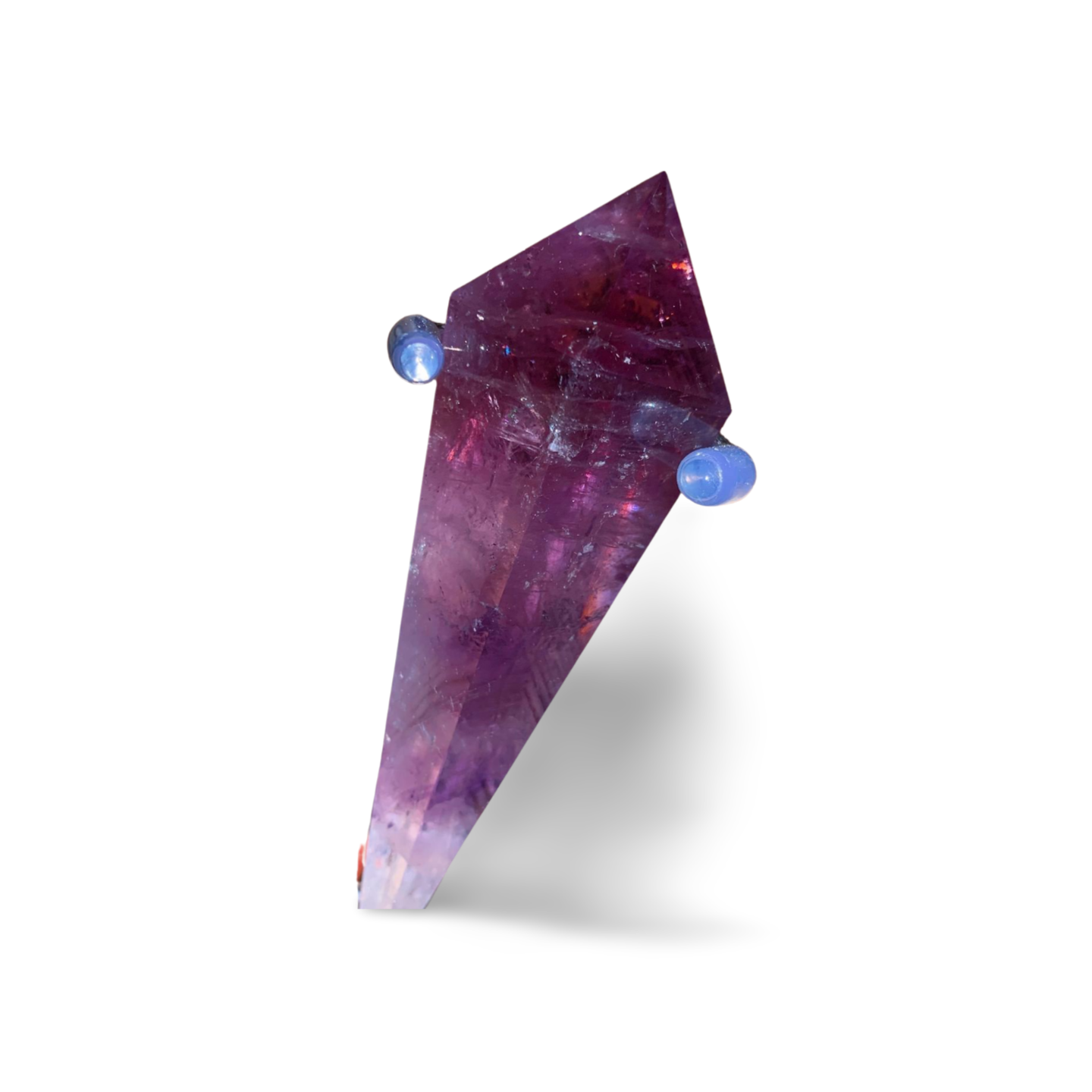 HIGH GRADE PHANTOM AMETHYST WAND on STAND