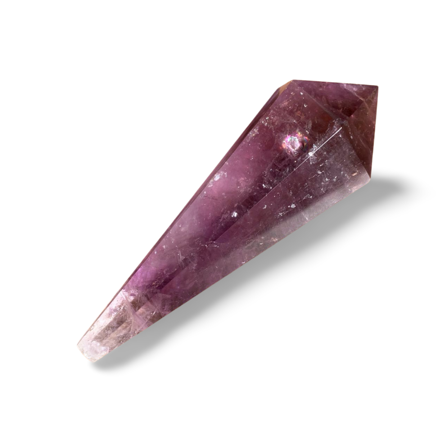 HIGH GRADE PHANTOM AMETHYST WAND on STAND