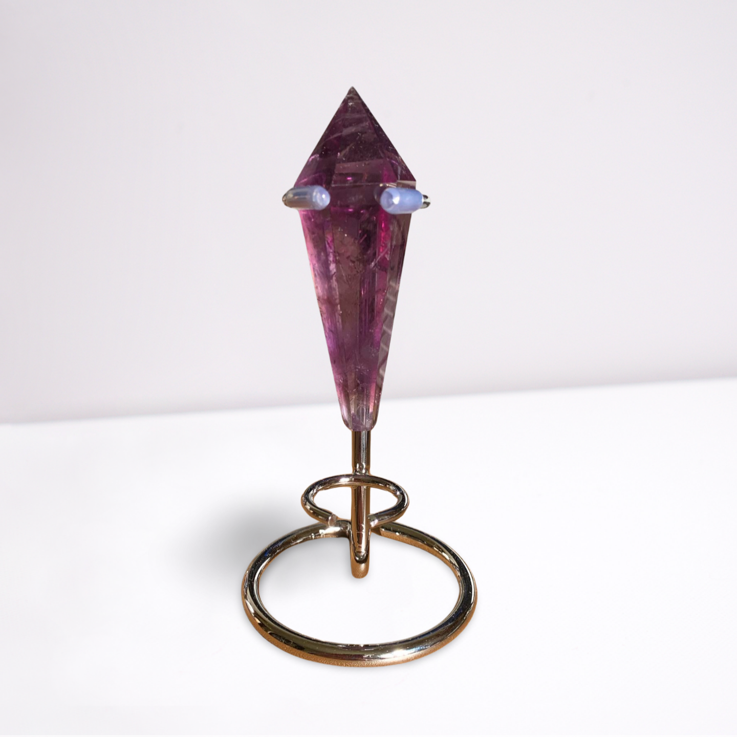 HIGH GRADE PHANTOM AMETHYST WAND on STAND