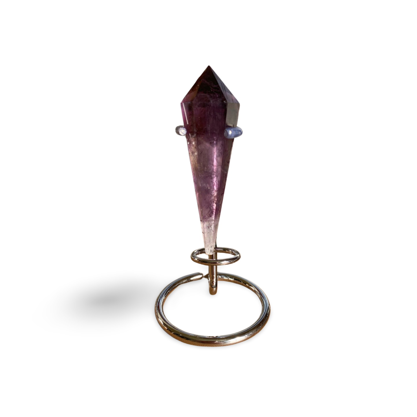 HIGH GRADE PHANTOM AMETHYST WAND on STAND