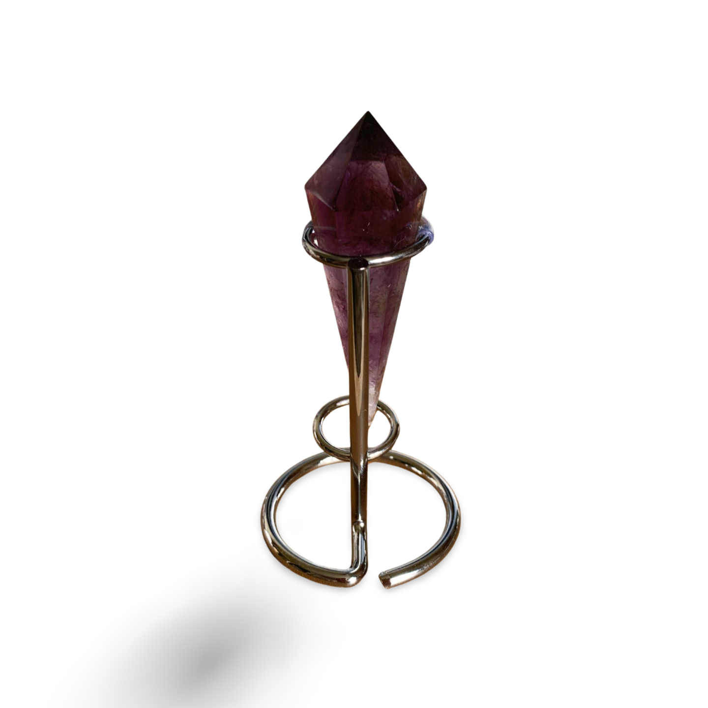 HIGH GRADE PHANTOM AMETHYST WAND on STAND