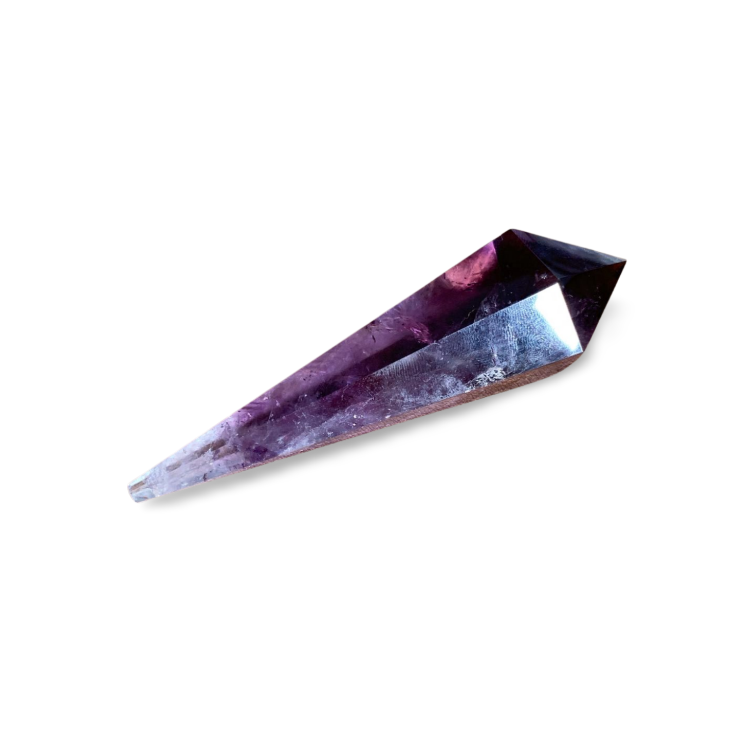 HIGH GRADE PHANTOM AMETHYST WAND on STAND