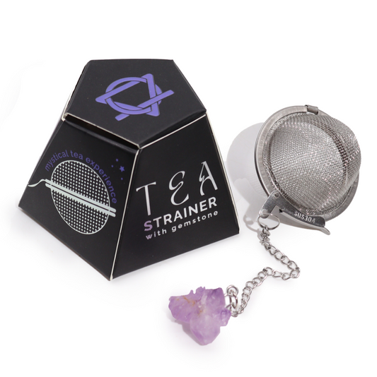 AMETHYST TEA STRAINER