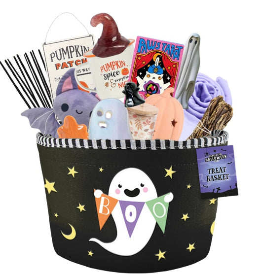 Spiritual Crystal Boo Basket