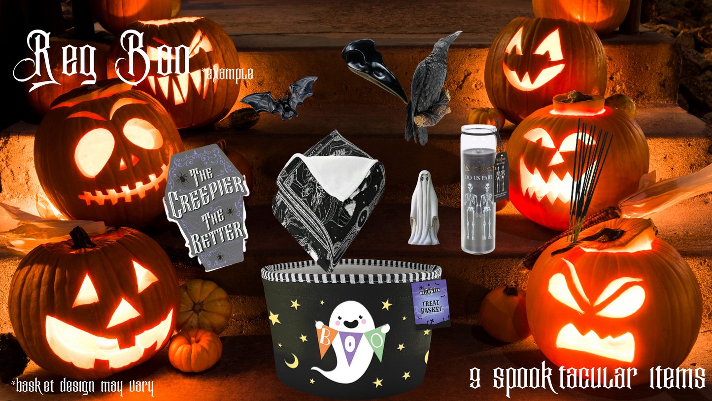 Spiritual Crystal Boo Basket