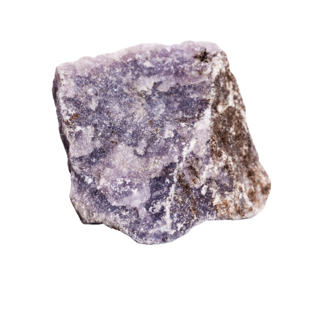 RAW LEPIDOLITE & QUARTZ