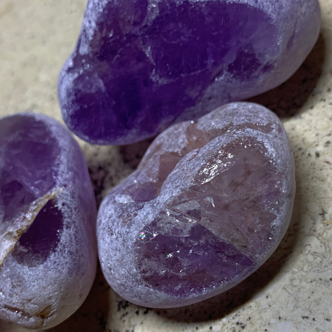 AMETHYST DRAGON EGGS/ SEER STONES