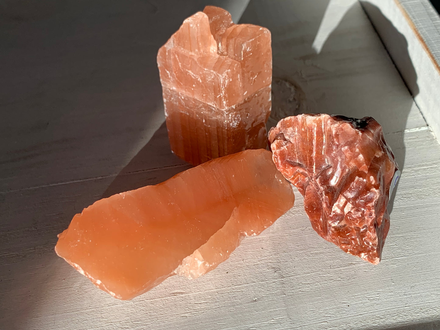 RAW RED CALCITE